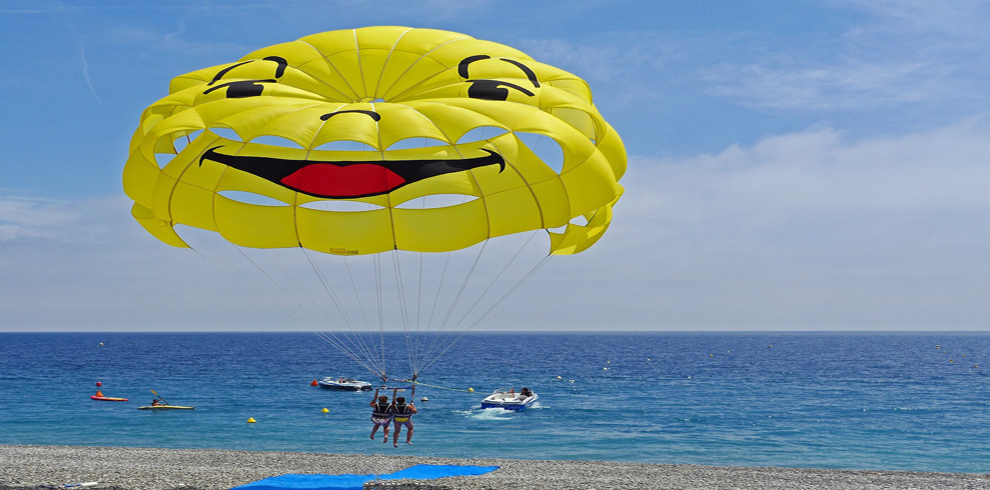 parasailing